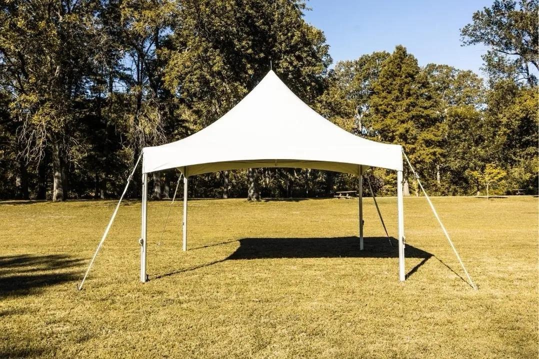 20x20 high peak tent rental wedding Georgia