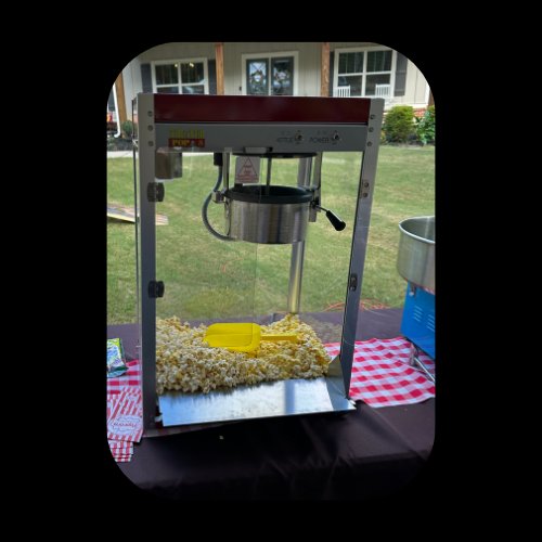 popcorn machine rental party event Georgia